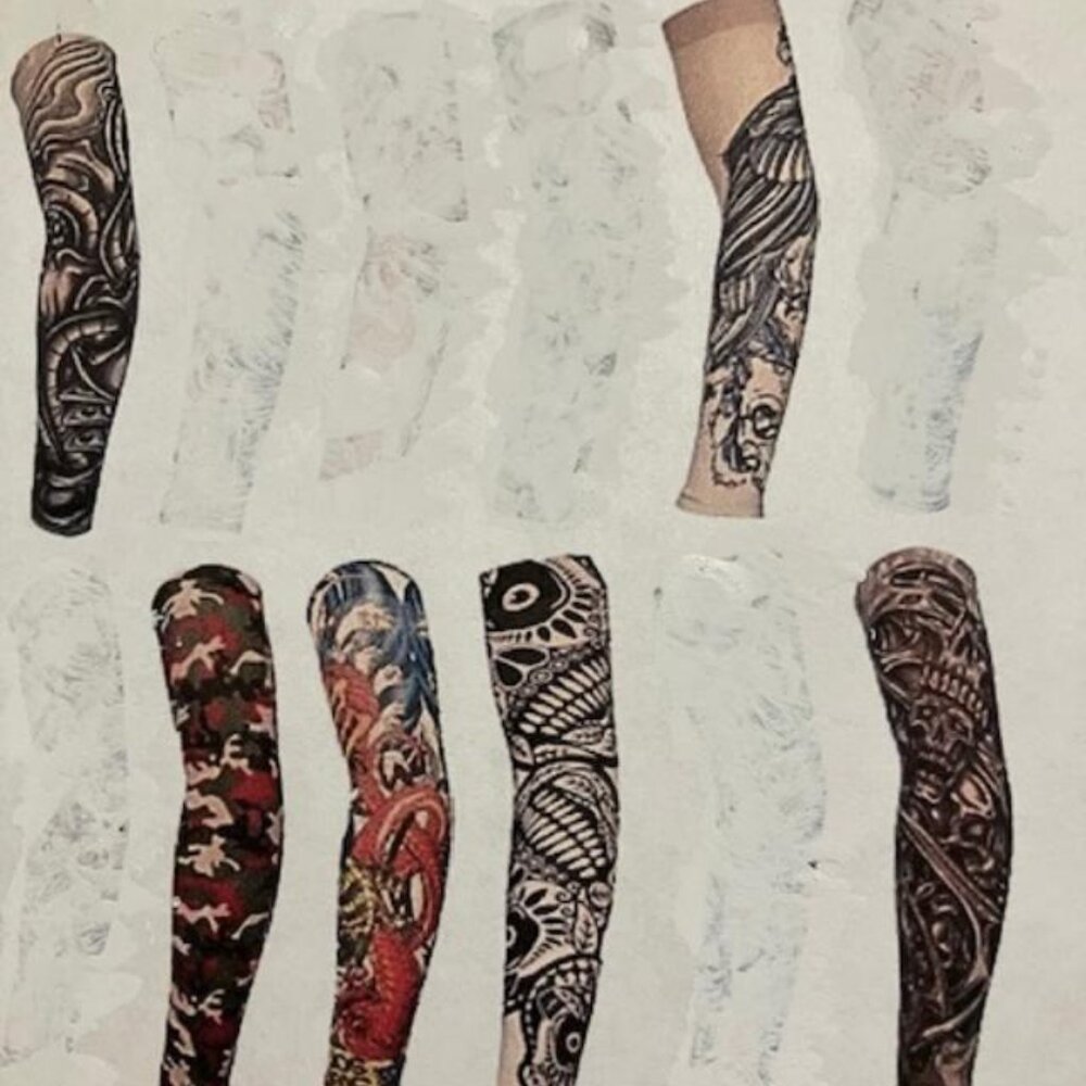 6 Nylon tatoo sleeves, Fun! NWOT